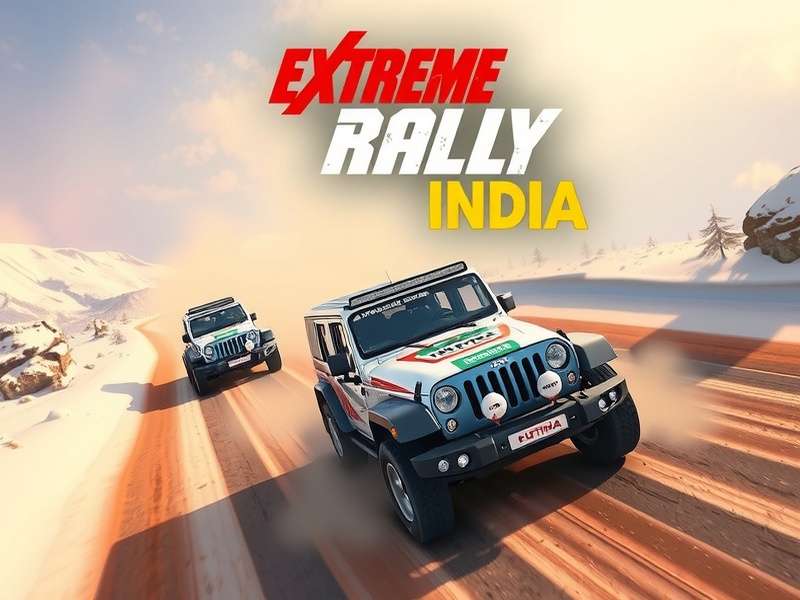 Extreme Rally India Real-Time Multiplayer Gameplay with 8 Players from Different Indian States